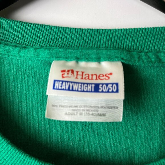 2003 Vintage Y2K Have An Irish Day T Shirt Green Medium M Graphic Tee 50/50 - Picture 4 of 12